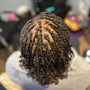 Kinky or any two strand Twist