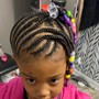 Kid’s braids (hair included)