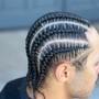 3-6 Men’s Braids(Undercut Only)