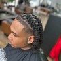 Kids 4-6 Braids n Cut Combo