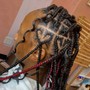 Tribal Braids w/Weave