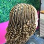 Smeduim knotless Box Braids