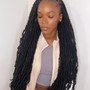 Soft locs + barrel look