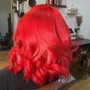 Pin curl Touch Ups