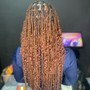 Boho/goddess Knotless box braids