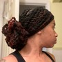 Two Strand Twist Updo