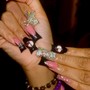 Nail charm(s)/ Bling on all nails