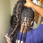 Shoulder length medium butterfly locs