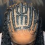 Stitch feed in Braids up to 10 braids