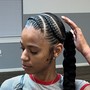 6-8 feed-in braids