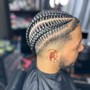 4-6 Stitch braids men