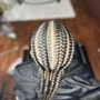 Half up half down(wig)