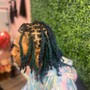 Locs retwist 4- 7 months