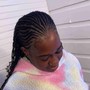 Small knotless Braids