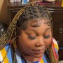 Small knotless Braids