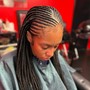 Knotless med Braids