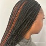 Individual Braids ( shoulder length