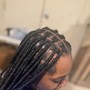 Medium Fulani braids