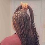 Wait length  ,box braid, knotteles, Boro knotteles, Senegalese twist, fresh braid,