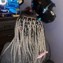 5-7 feed in braids (hair provided)