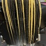 Medium Knotless Braids