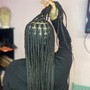 Midback Braids