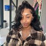 Closure wig install