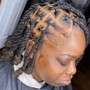 2 strands with Loc Extensions