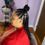 Large box braids/Knotless/twists