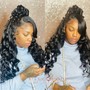 Frontal Sew-in  (with hair, Straight)