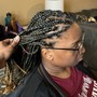 Knotless Braids medium/large