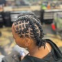 Kids Knotless Braids (medium)