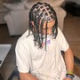 Men's 2 braids full head