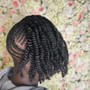 Cornrows braids