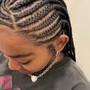 Medium Knotless Braids