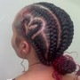 Medium Knotless Braids