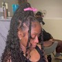 Medium Knotless Braids