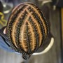 Men's Straight Back FrenchBraidz/Cornrows