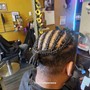 Men's Straight Back FrenchBraidz/Cornrows