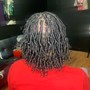 Loc Retwist ( Mid Back )