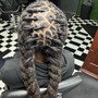 6 stitch braids (Natural Hair)