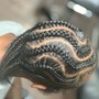 Large knotless Braids