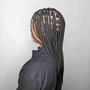 Feeding braids $165 and up hair included