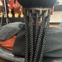 conrows, 2-strands twists without extensions