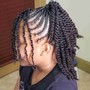 Smedium Feed In Braids/Midback