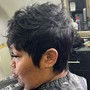 Haircut/relaxer/style