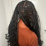 BOHO Knotless Braids- ( X Small)  Mid- Back