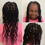 Braids (with shampoo)