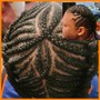 Kid's cornrows