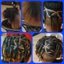 Double/ triple Dreadlocks cut & reattach somewhere else